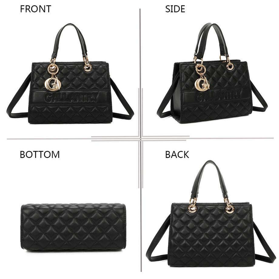 Gallantry La Matelassé Shiny Similpelle Borsa a Mano  