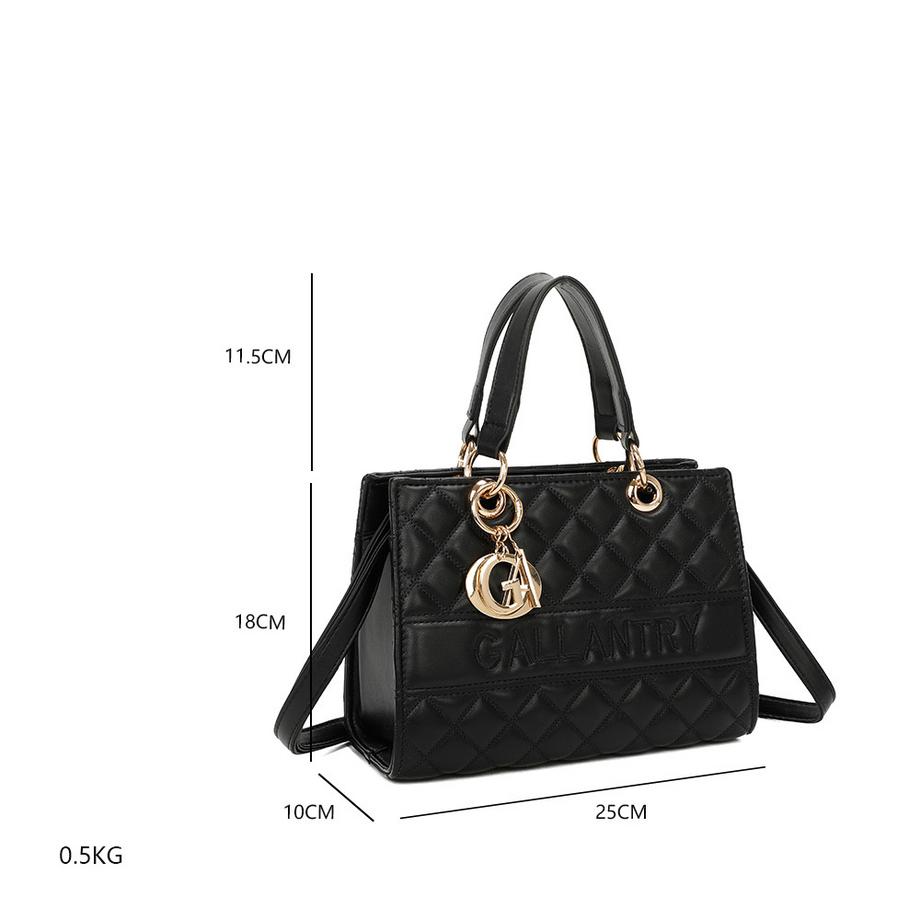 Gallantry La Matelassé Shiny Similpelle Borsa a Mano  