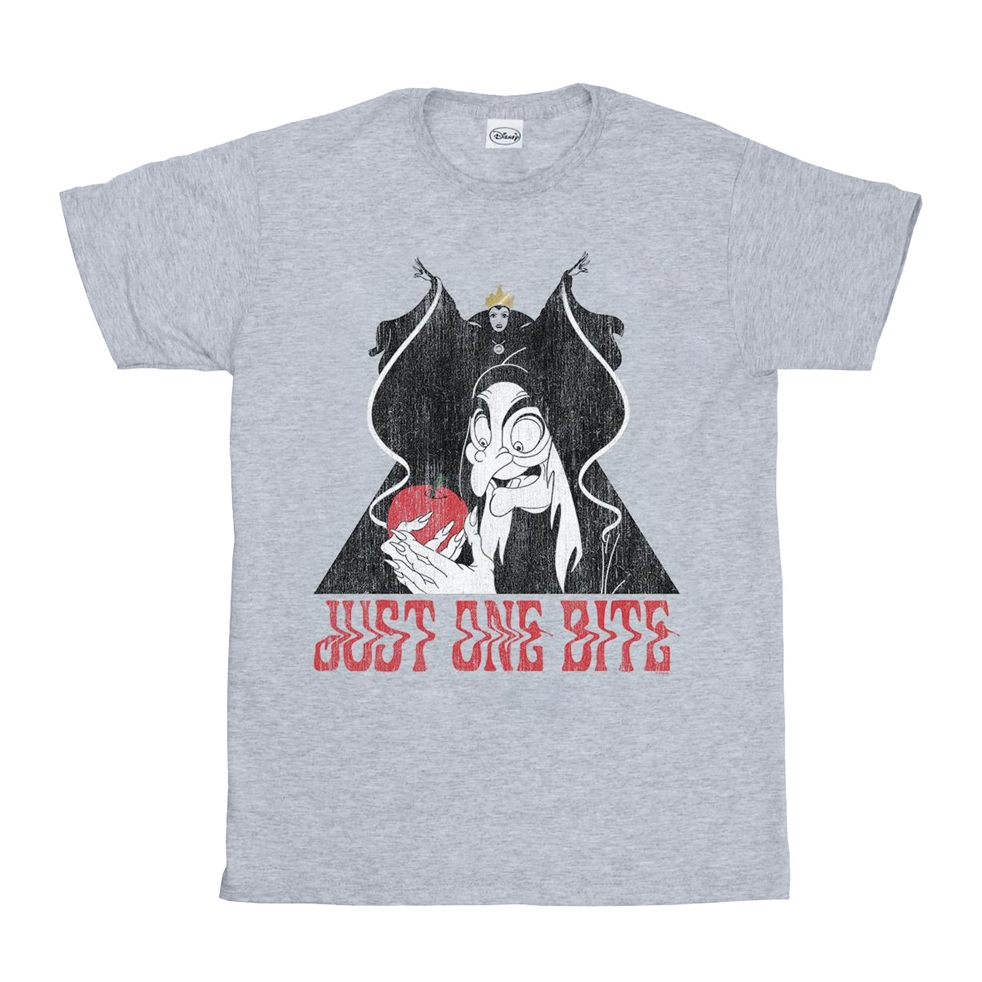 Image of Snow White Just One Bite Tshirt Unisex Grau 152-158