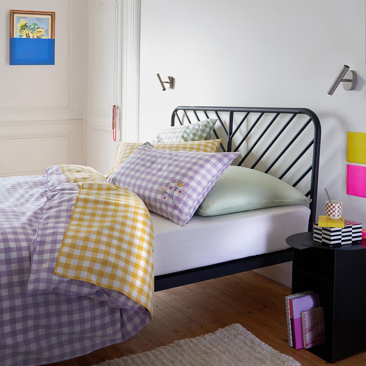 La Redoute Intérieurs Lenzuolo Piatto Veldi Vichy Giallo  