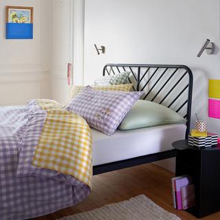 La Redoute Intérieurs Lenzuolo Piatto Veldi Vichy Giallo  