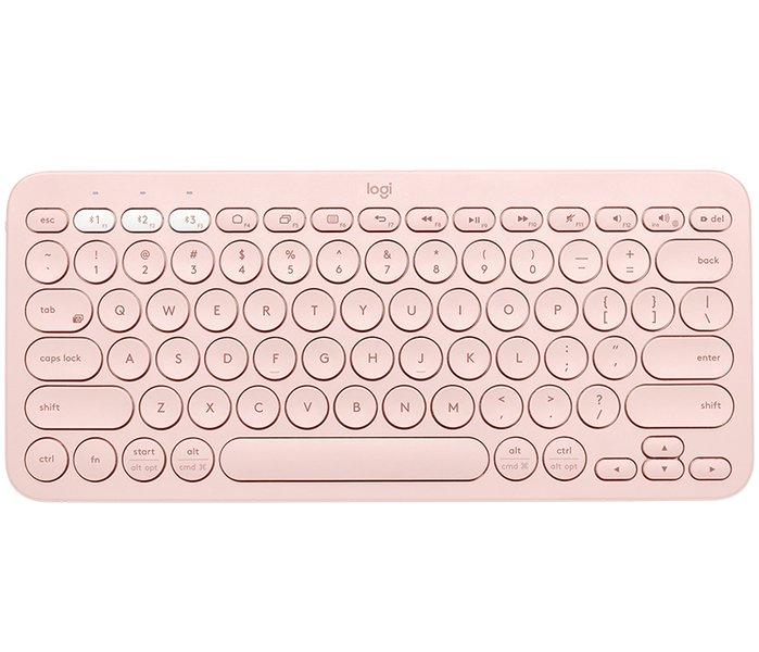 Image of K380 Multi-Device Bluetooth® Keyboard Tastatur Schweiz Pink