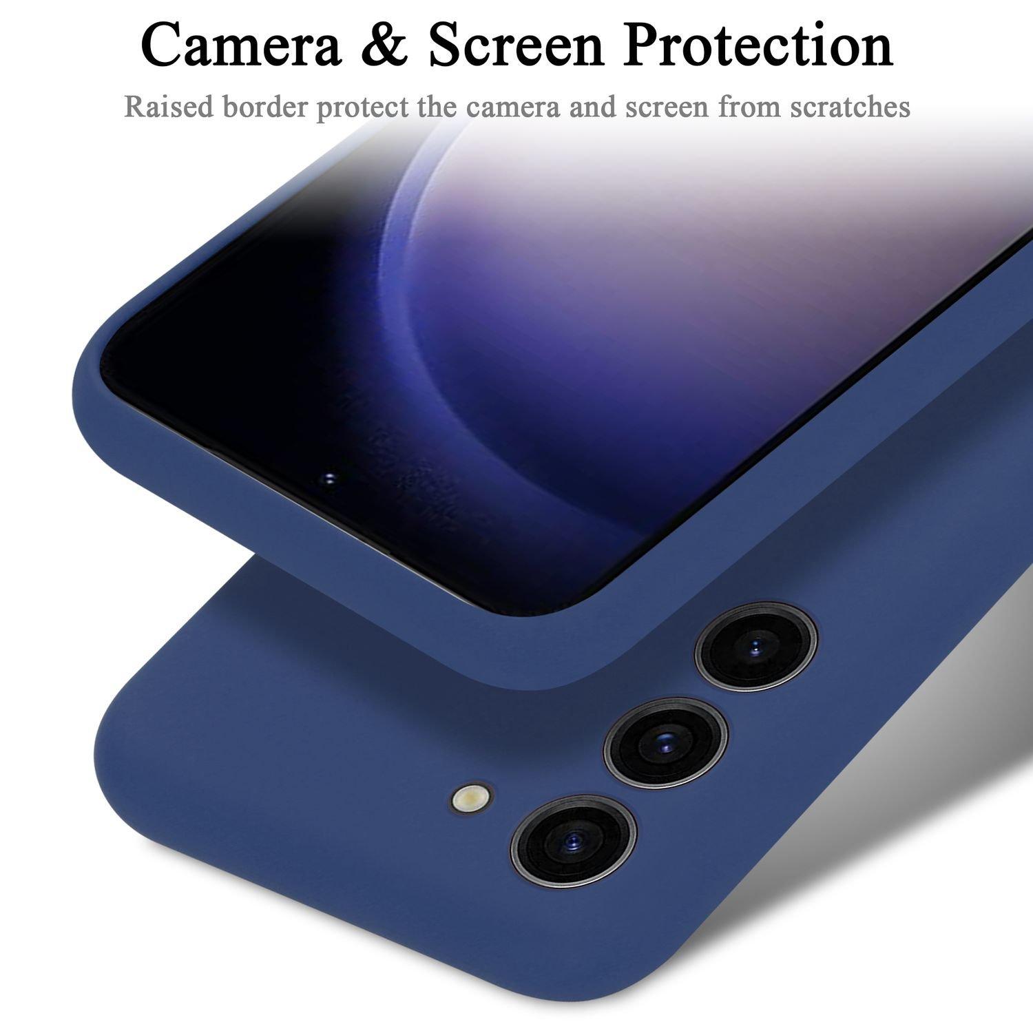 Cadorabo  Hülle für Samsung Galaxy S23 PLUS in LIQUID BLAU - Schutzhülle aus flexiblem TPU Silikon 