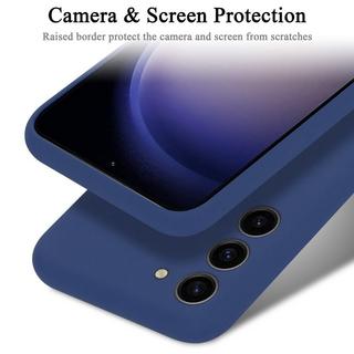 Cadorabo  Housse pour Samsung Galaxy S23 PLUS en LIQUID BLUE - Coque de protection en silicone TPU flexible 