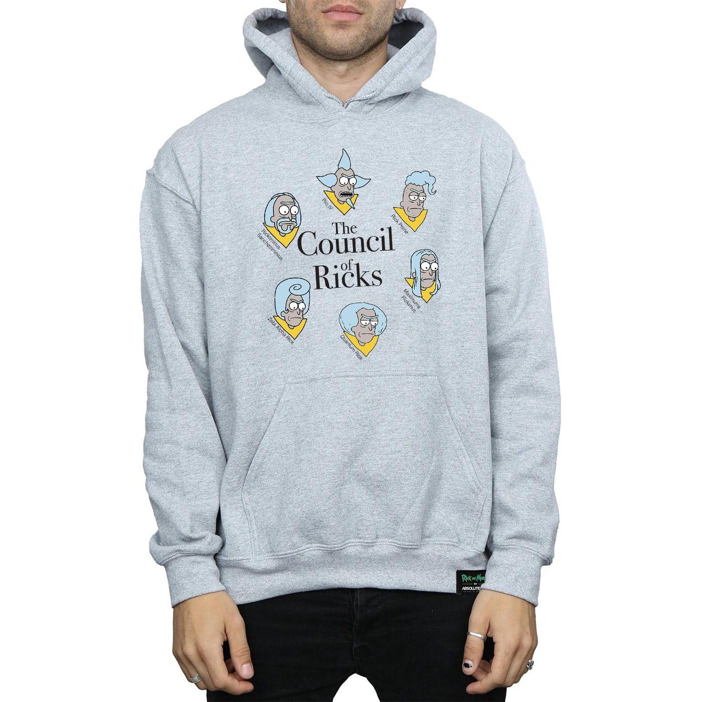 Rick And Morty  Sweat à capuche COUNCIL OF RICKS 