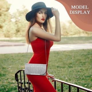 Only-bags.store Modische Abendhandtasche Elegante Hochzeit Ketten Clutch  