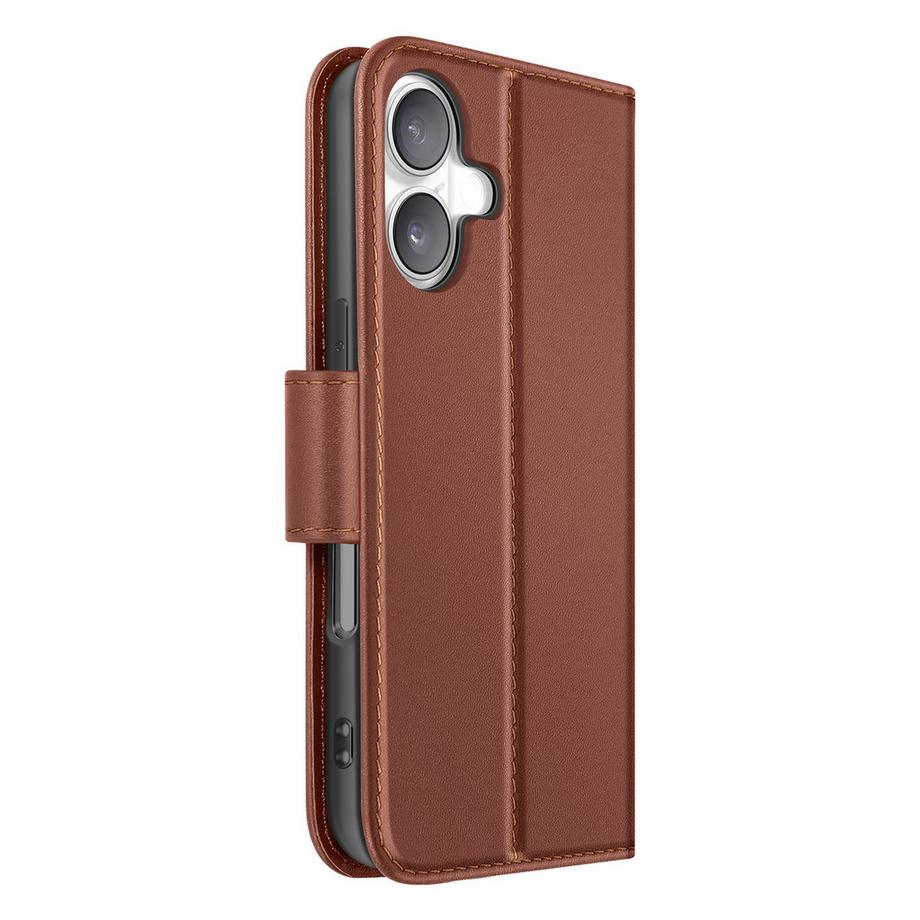 Leder Etui iPhone 16 Portemonnaie