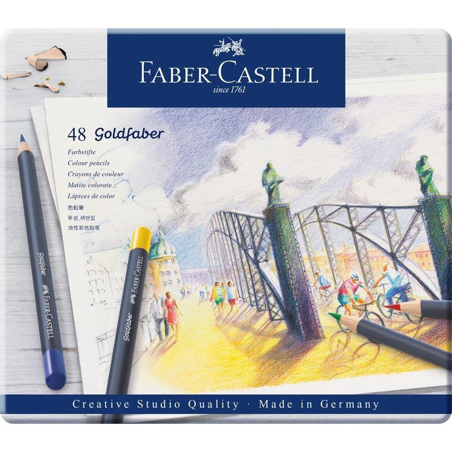 Faber-Castell  Faber-Castell Goldfaber Metal Mehrfarbig 48 Stück(e) 