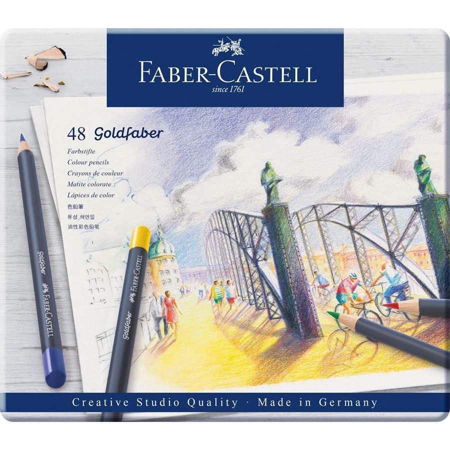 FABER CASTELL  Faber-Castell Goldfaber Metal Multicolore 48 pz 