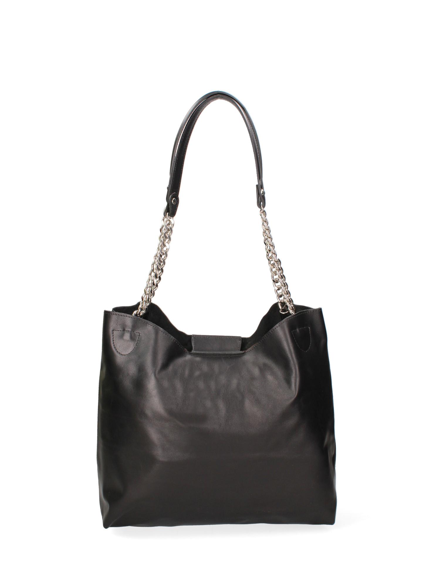 JOHN RICHMOND Borsa a tracolla con manico a catena  