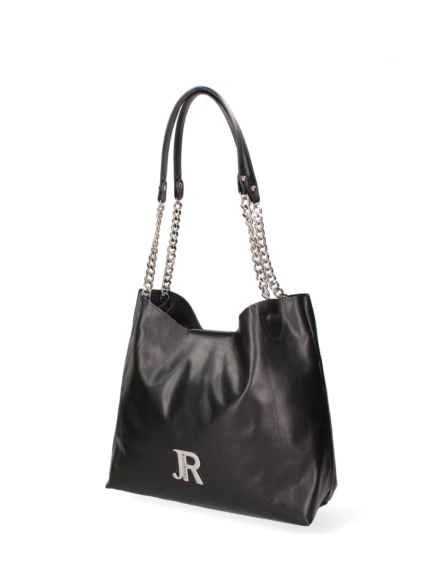 JOHN RICHMOND Borsa a tracolla con manico a catena  