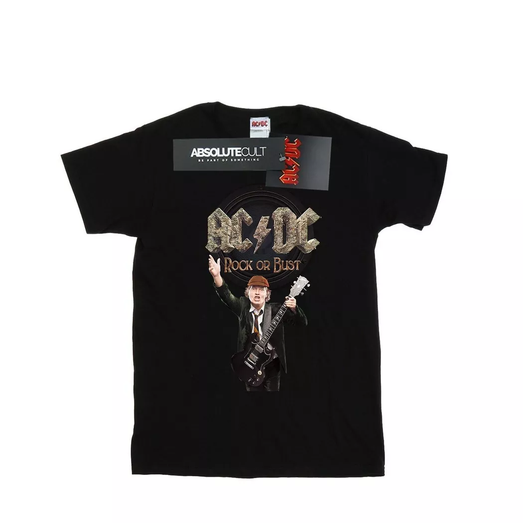 AC/DC - ACDC Rock Or Bust TShirt, für Damen, Schwarz, Größe XL