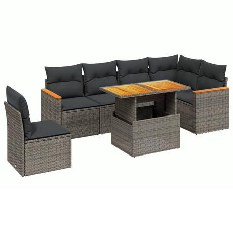 VidaXL Garten sofagarnitur poly-rattan  