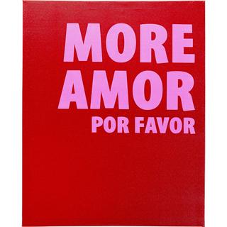 KARE Design Quadro incorniciato More Amor 40x50  