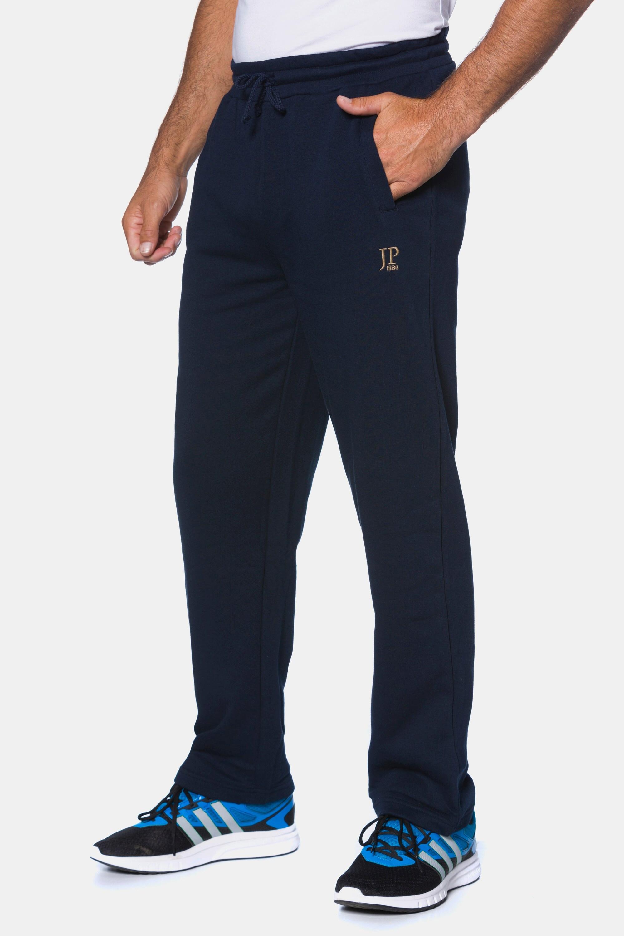 JP1880  Pantalon de jogging Basic. Coupe droite Basic Fit marine foncé 