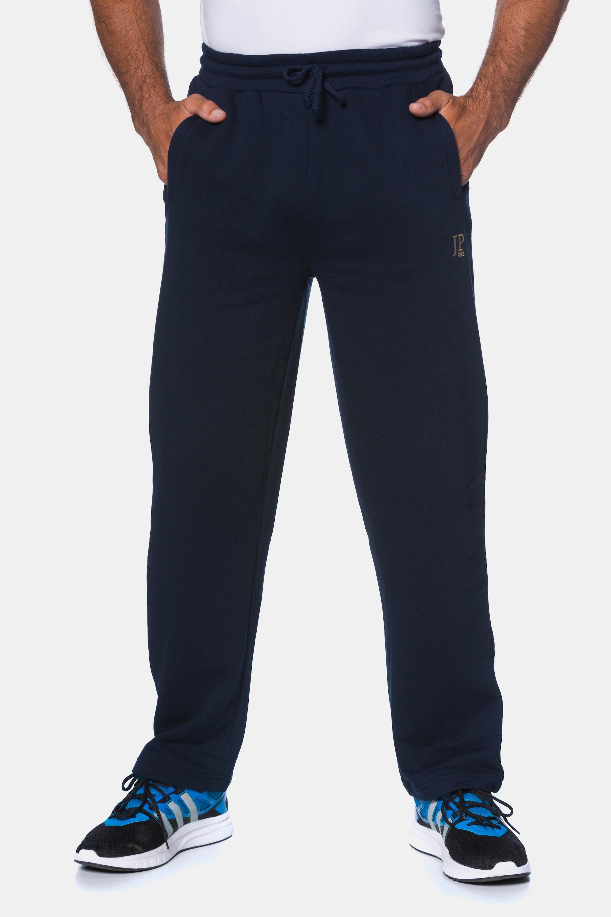 JP1880  Pantalon de jogging Basic. Coupe droite Basic Fit marine foncé 