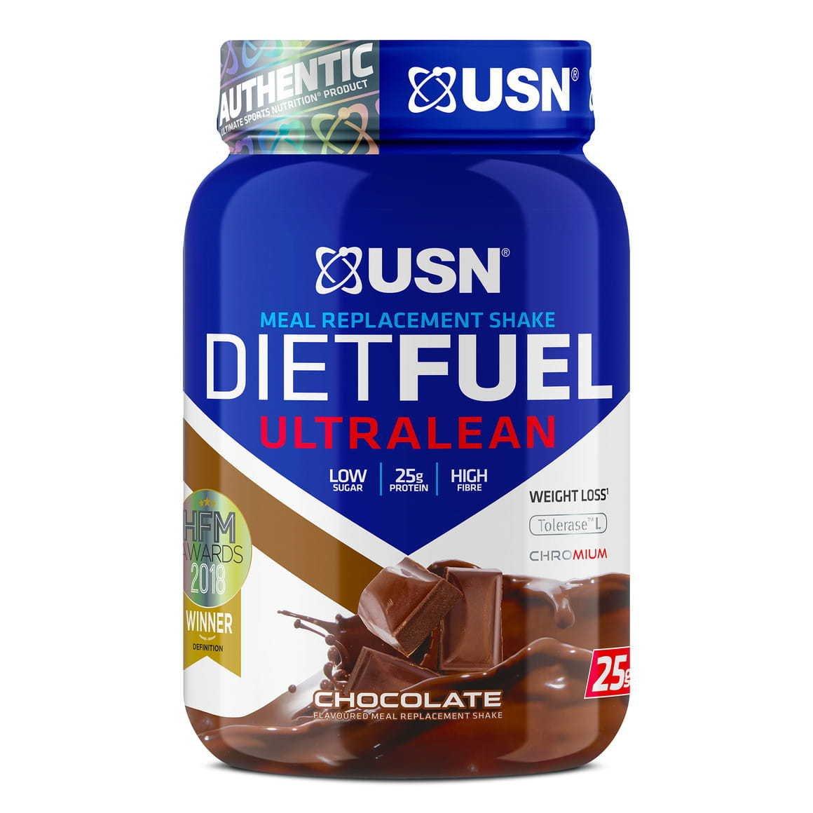 Image of Ultimate Sports Nutrition Diet Fuel Chocolate 1000g - 1000 g