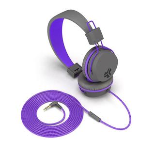 Jlab  JLab IEUHJKSTUDIORGRYPRP6 Kopfhörer & Headset Kabelgebunden Kopfband Musik Blau, Graphit, Violett 