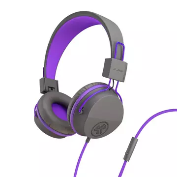 JLab IEUHJKSTUDIORGRYPRP6 Kopfhörer & Headset Kabelgebunden Kopfband Musik Blau, Graphit, Violett