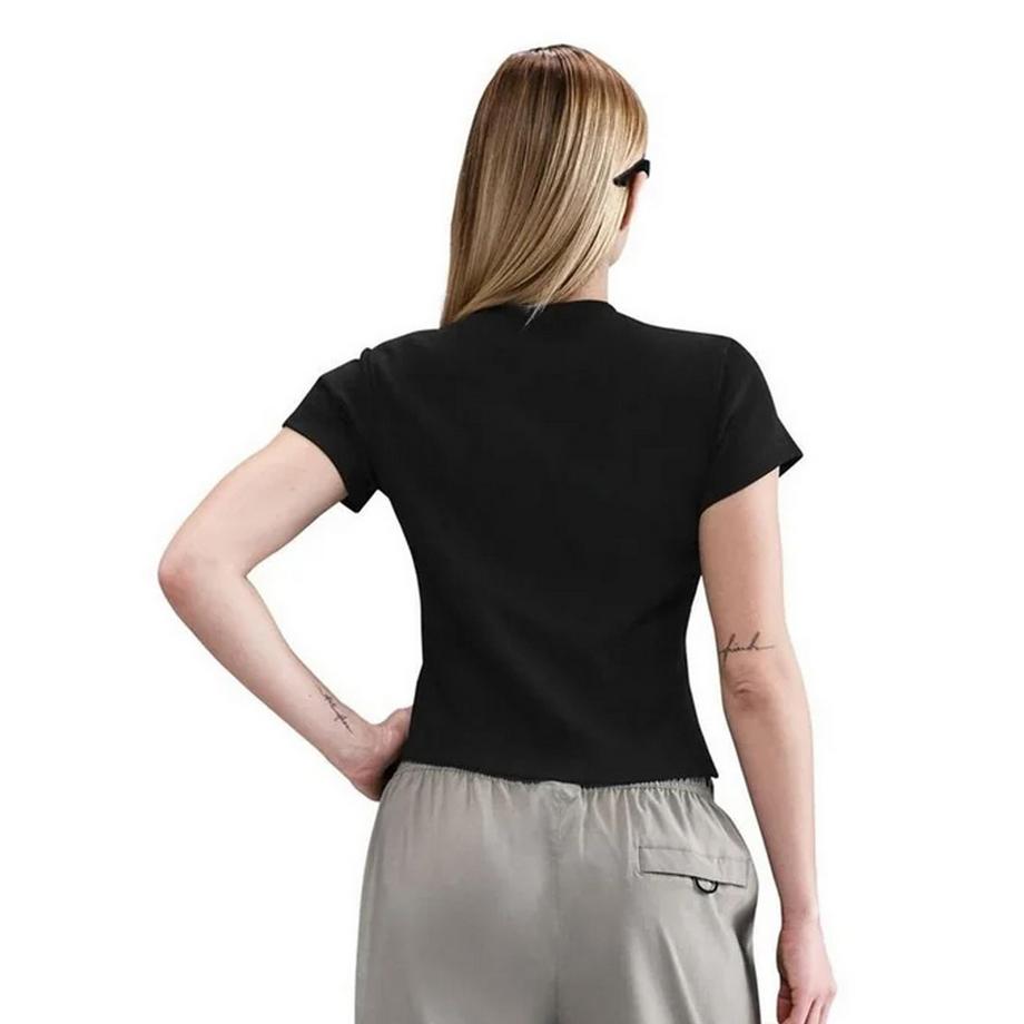 NIKE T-Shirt Logo Swoosh Ricamato  