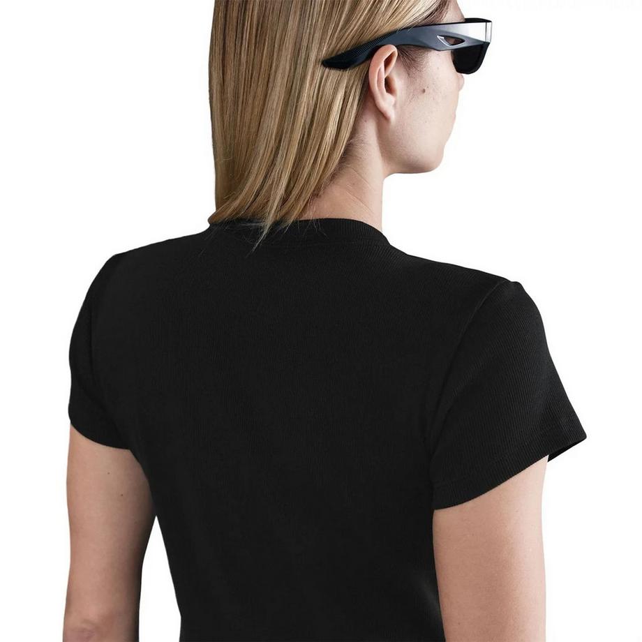 NIKE T-Shirt Logo Swoosh Ricamato  