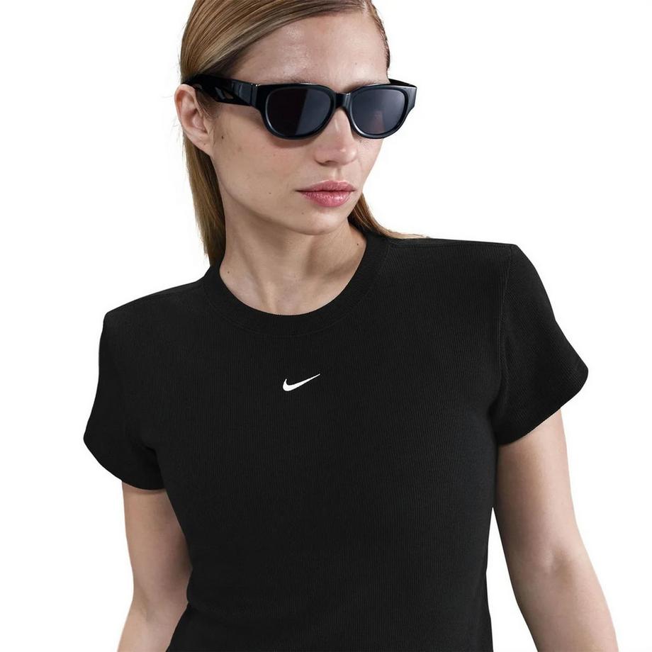NIKE T-Shirt Logo Swoosh Ricamato  
