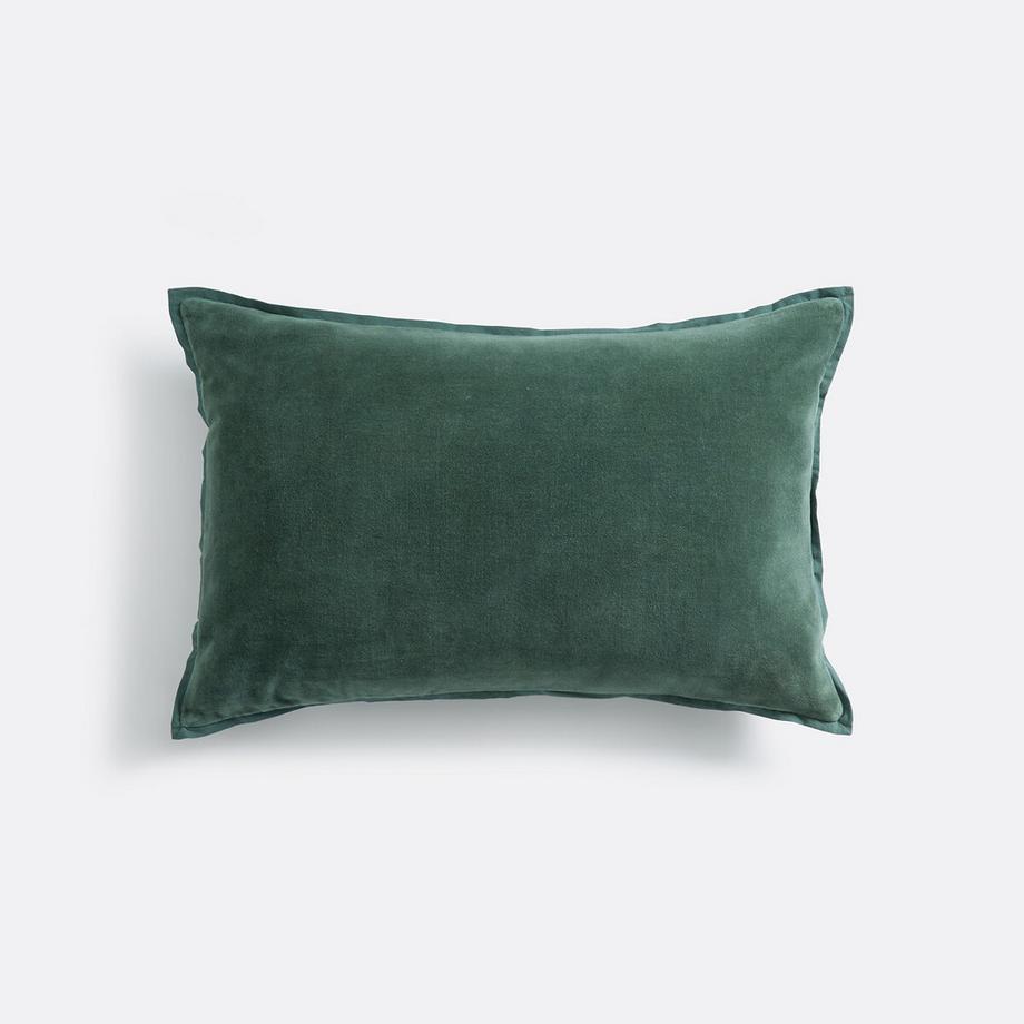 La Redoute Intérieurs Housse de coussin velours uni  