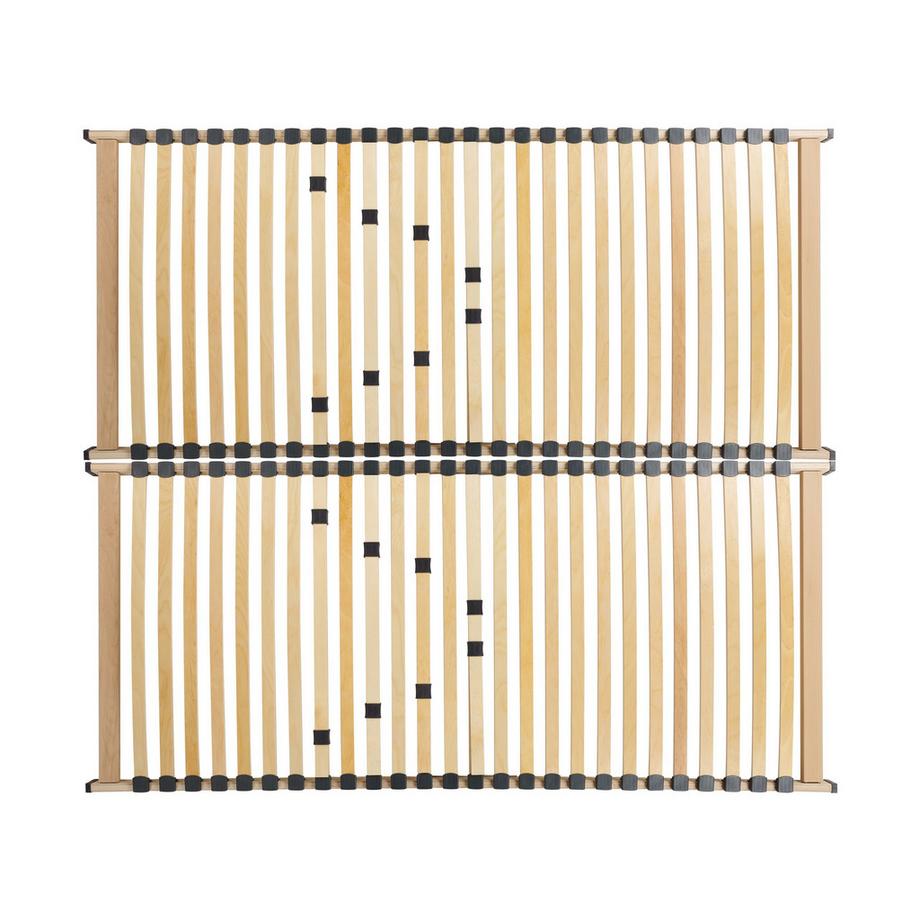 Beliani Base letto a doghe en Legno di betulla VOUZIERS  