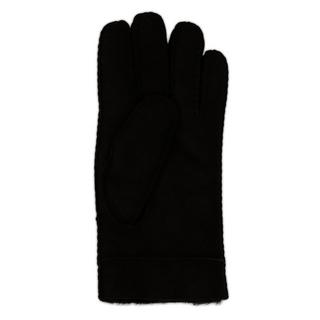 CASH-MERE.CH Guanti in pelle di agnello con pelliccia di agnello  