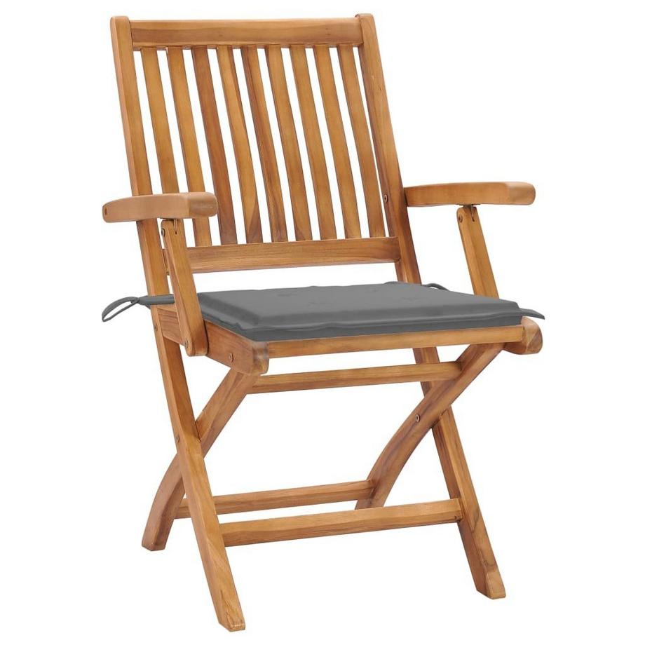 VidaXL Chaise de jardin teck  