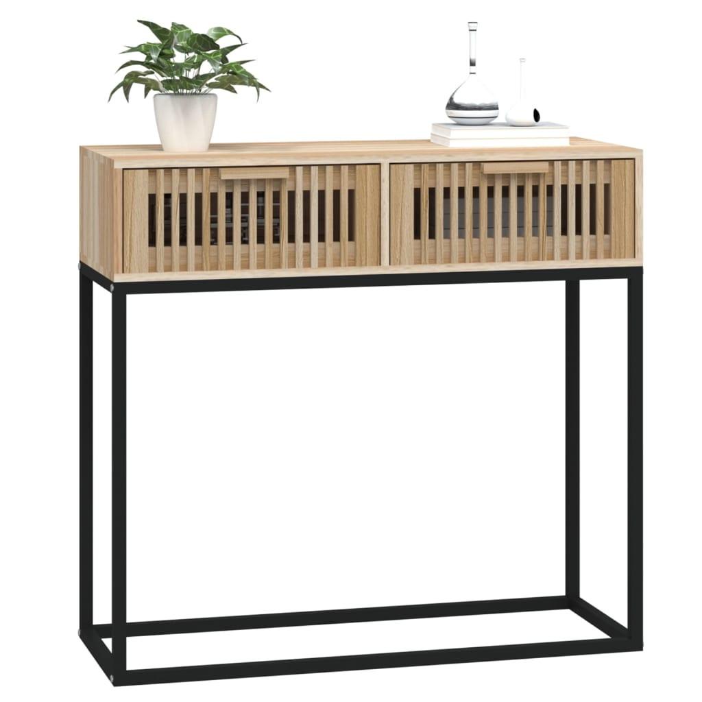 VidaXL Table console bois d'ingénierie  