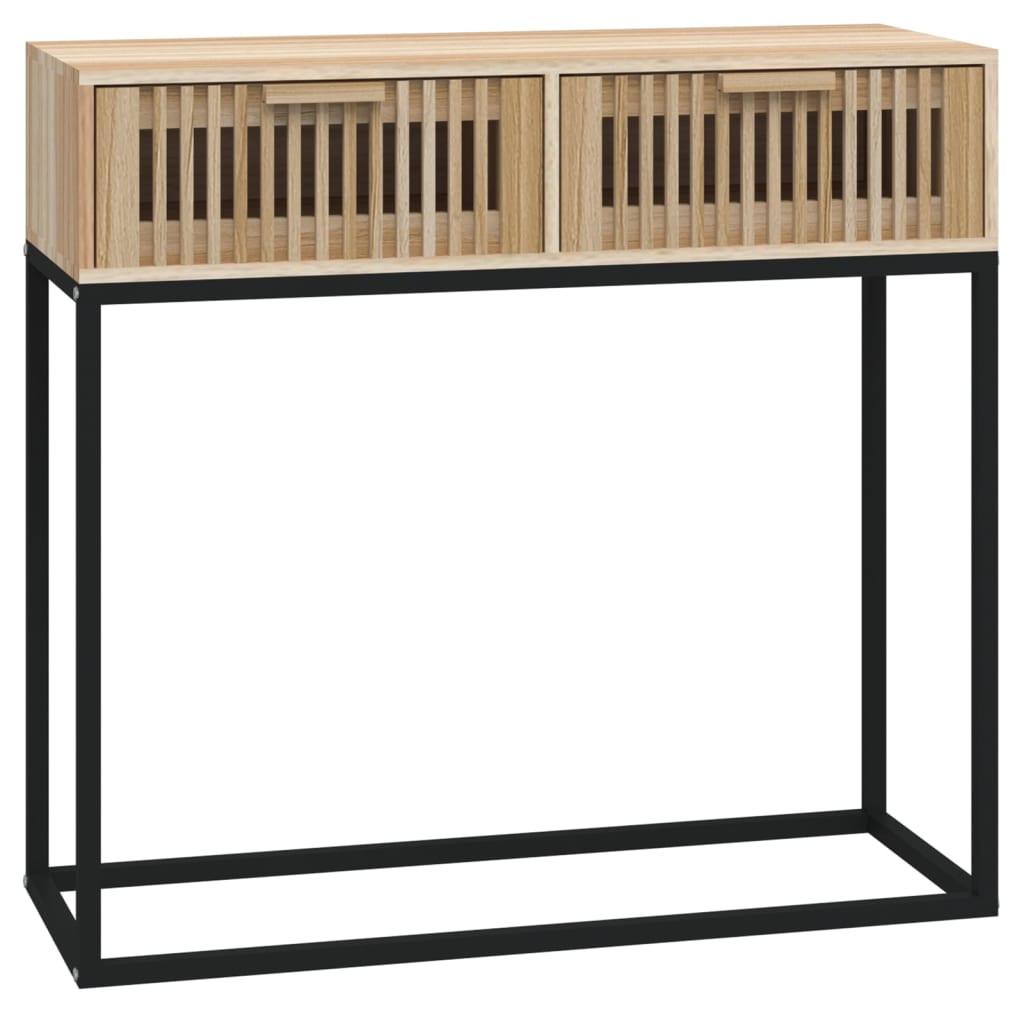 VidaXL Table console bois d'ingénierie  