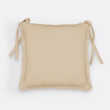 Galette de chaise coton natté