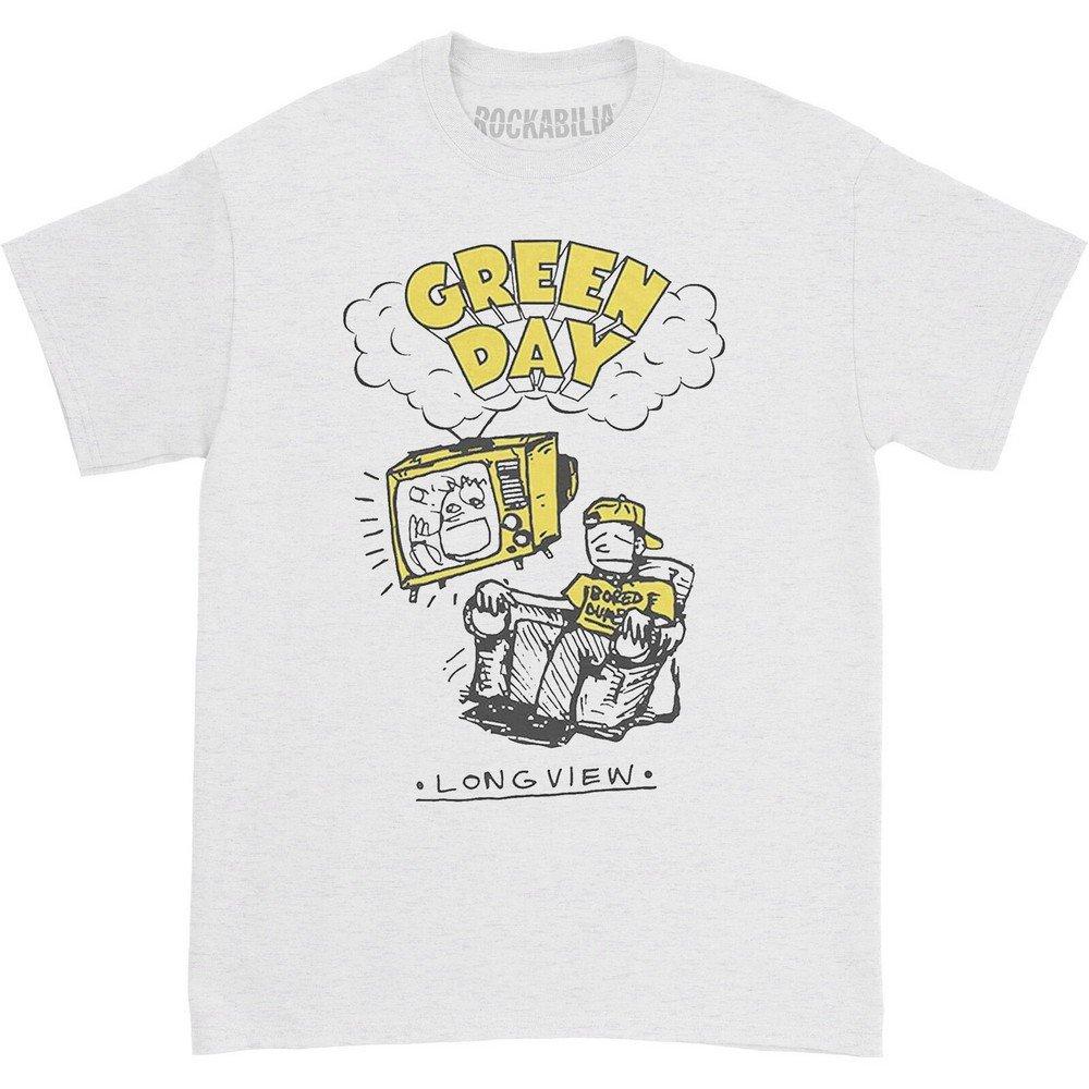 Green Day  Tshirt LONGVIEW DOODLE 