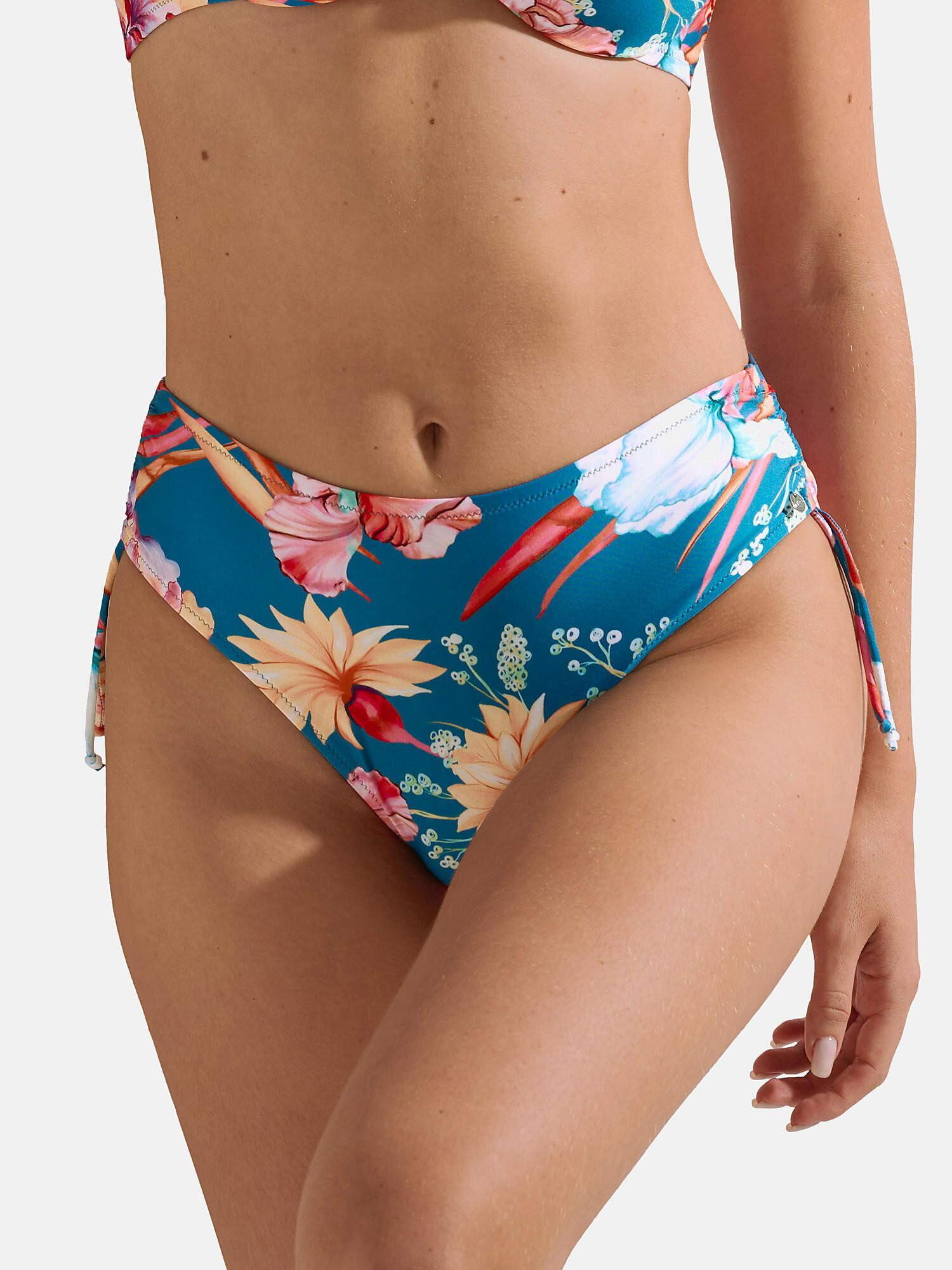 Image of Bikinistrümpfe Mit Hoher Taille Verstellbare Seiten Rimini Unisex Blau 46