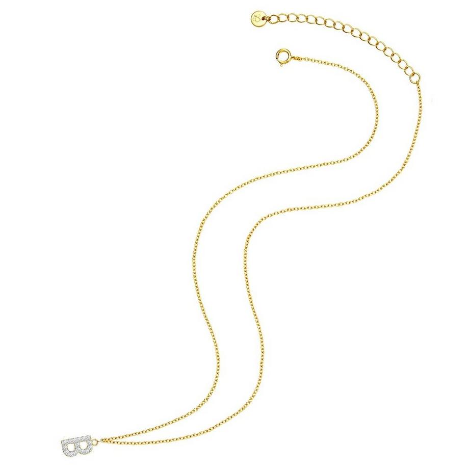 Glanzstücke München  Halskette Buchstabe B 