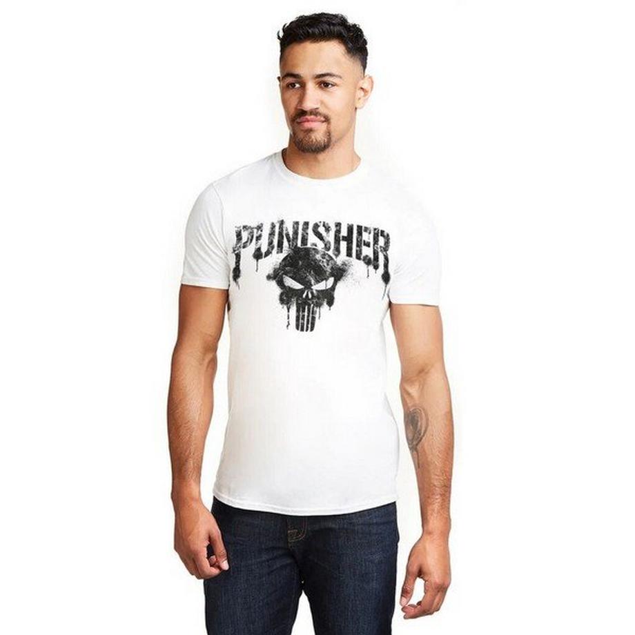 The Punisher Punisher Totenkopf Grafikdruck T-Shirt  