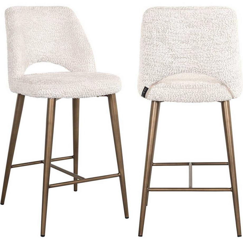 mutoni Chaise de comptoir Delphine lovely cream  