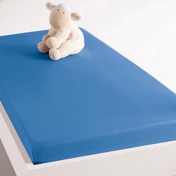 Drap housse enfant uni en polycoton