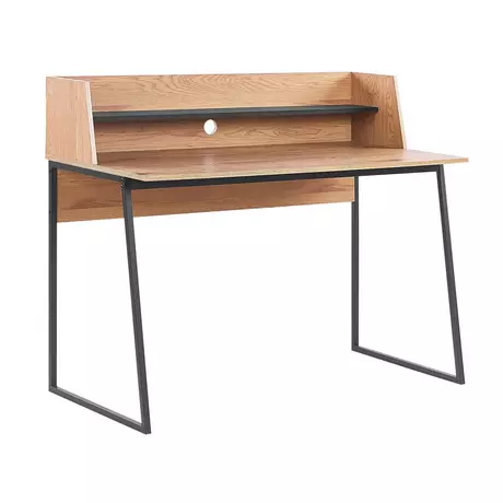 Beliani Table de bureau en Panneau de particules de bois Moderne GORUS