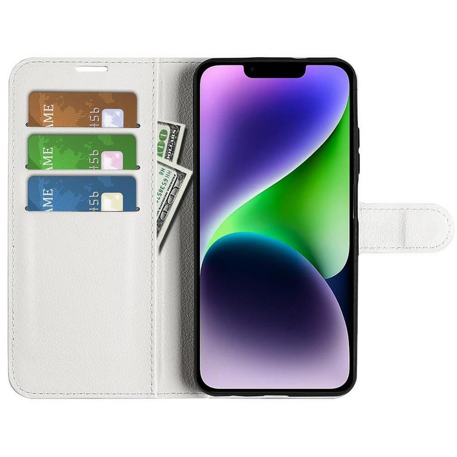 Cover-Discount  iPhone 15 - Leder Etui Hülle 