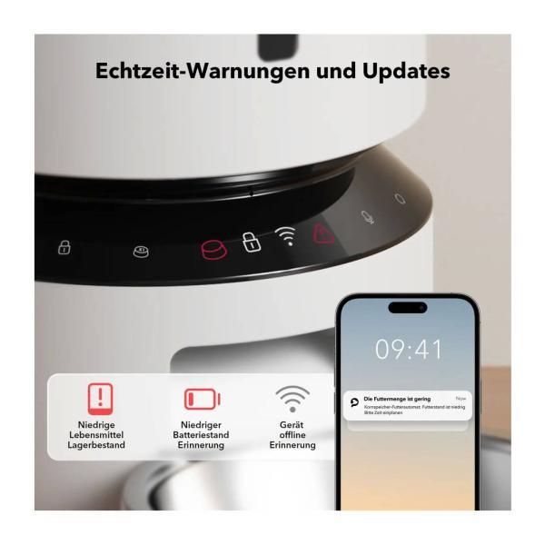 Petlibro  Distributeur automatique de nourriture Petlibro Granary WIFI 5L, noir 