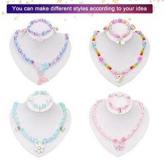 Activity-board  kit de bricolage pour enfants, perles pour la fabrication de bijoux 400pcs+, collier bracelet DIY 