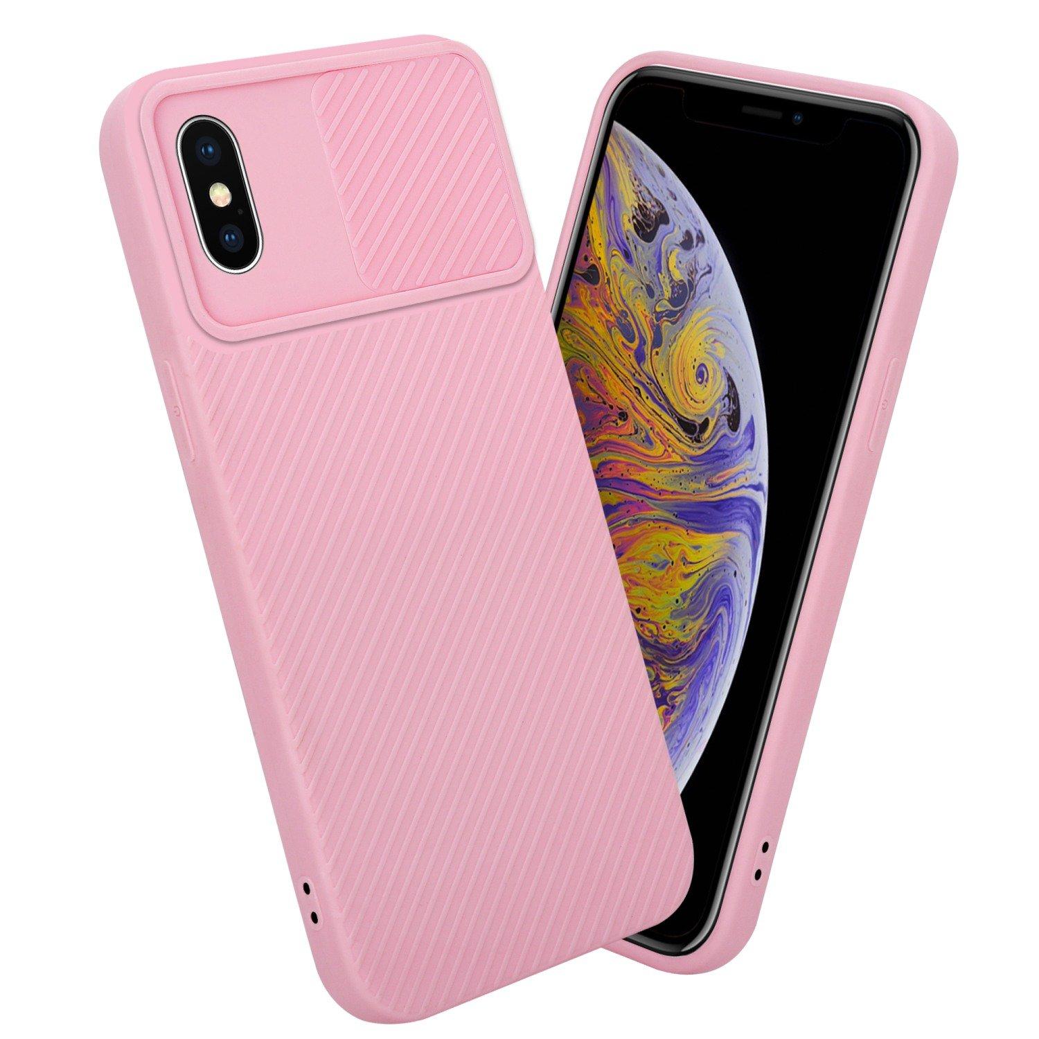 Cadorabo  Housse compatible avec Apple iPhone XS MAX - Coque de protection en silicone TPU flexible et avec protection pour appareil photo 