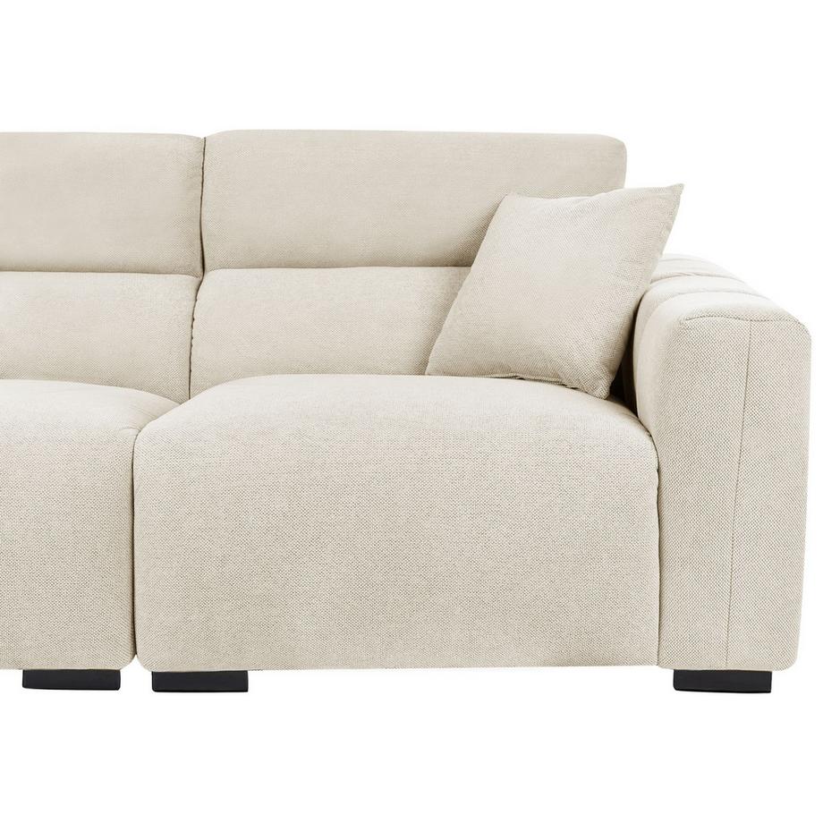 Beliani 3 Sitzer Sofa aus Stoff  FAUSKAN  