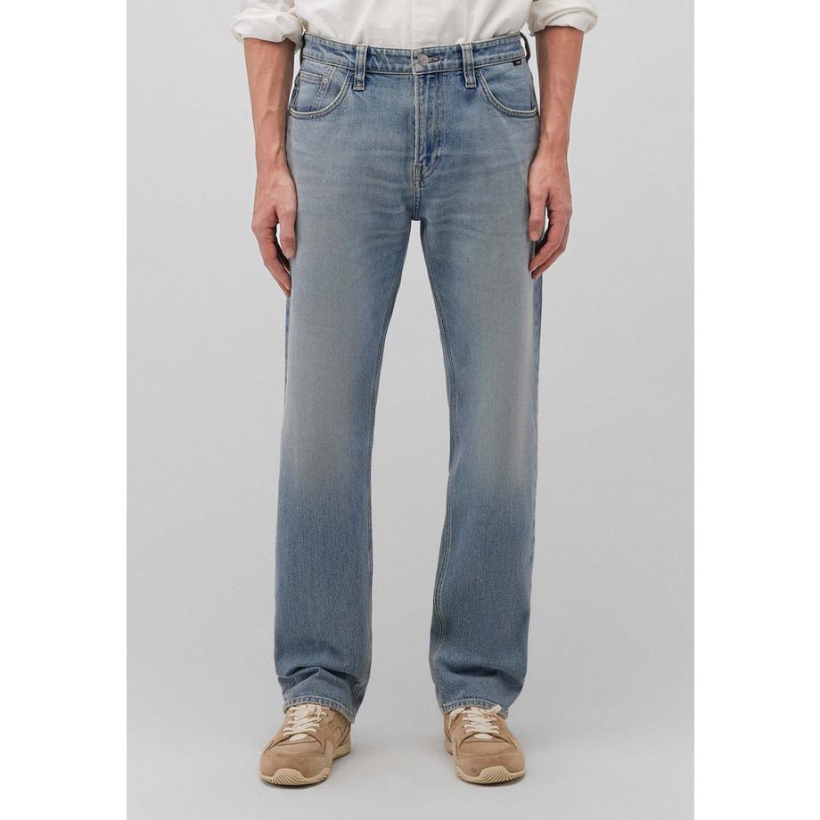 Mavi Lisbon Foggy Used Vintage Loose Straight Jeans  