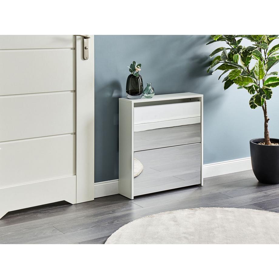 Beliani Schuhschrank aus MDF-Platte Modern MIDFIELD  