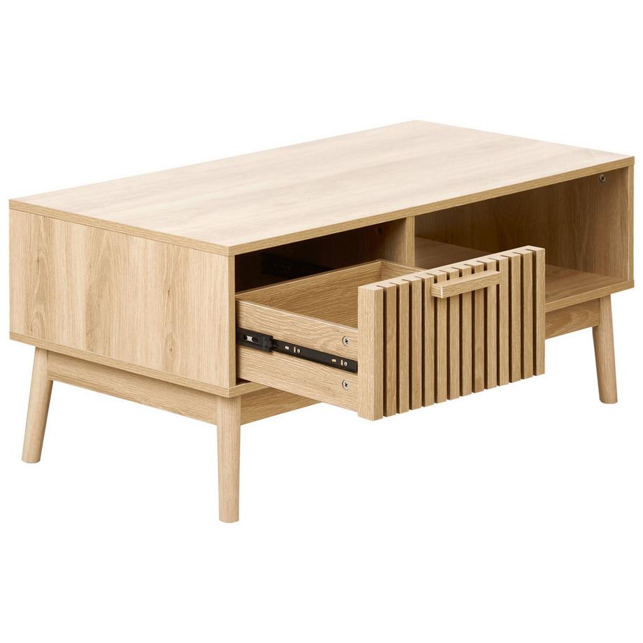 Beliani Couchtisch aus MDF-Platte Skandinavisch LYNWOOD  