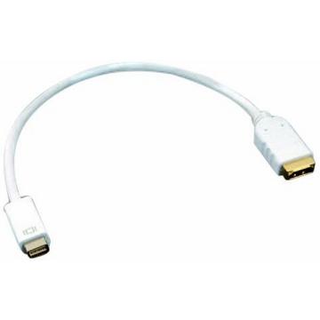 PureLink mini DVI-HDMI M-F 0.2m 0,2 m Mini-DVI Bianco