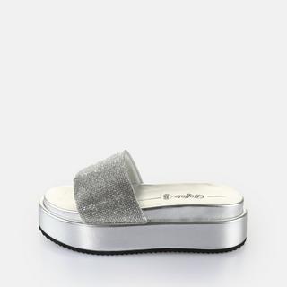 Buffalo  claquettes noa glam - vegan glitte 